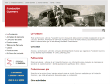 Tablet Screenshot of fundacion.fundacionguerrero.com